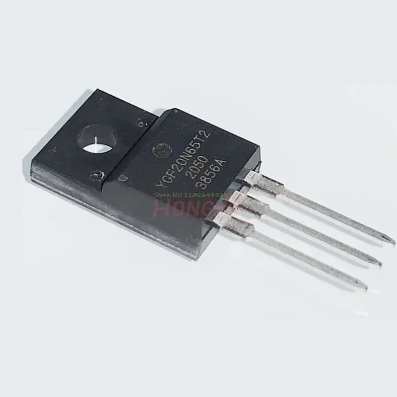 10PCS 100% NEW Original YGF20N65T2 TO-220F 20A 650V.