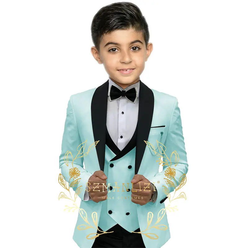 

Boys White Wedding Dress Suit Formal Kids Prom Baptism Tuxedo New Children's Day Performance School Uniform Costume Boys Suit