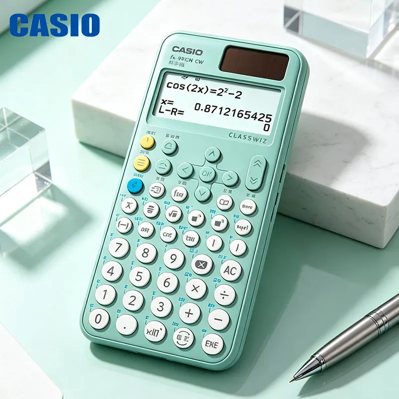 Casio FX-991CN CW/FX-82ES-PLSA/DH-12/DX-12B Smooth Key Scientific Calculator - Standard Deviation Calculation for Statistics