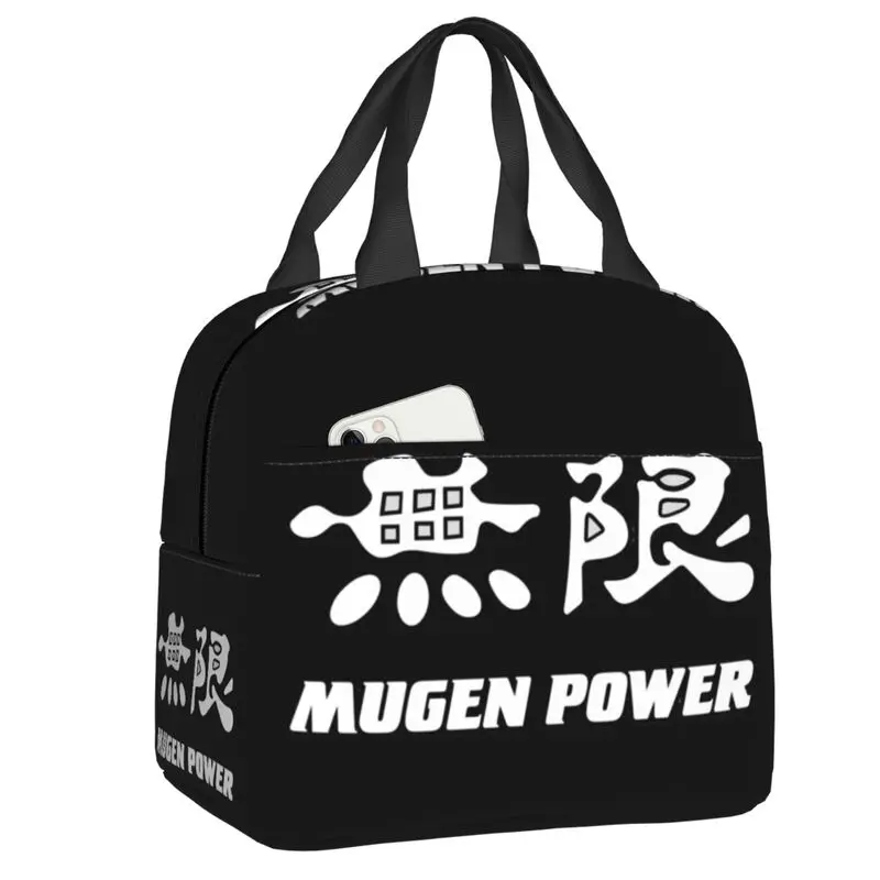 

Mugen Power Thermal Insulated Lunch Bags Women Game Portable Lunch Container for Outdoor Camping Travel Multifunction Food Box