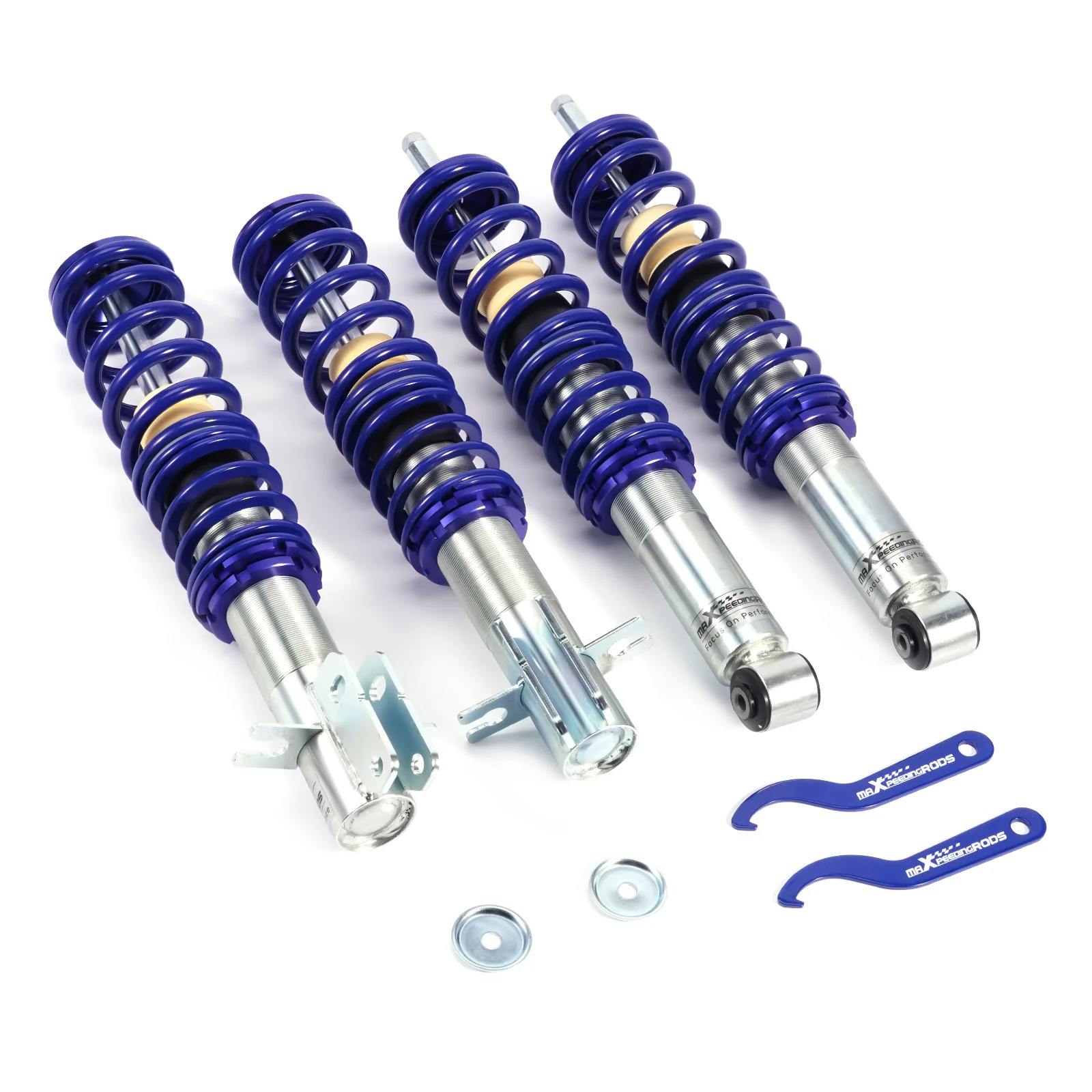 4pcs Coilover Suspension Kit For VW Golf Jetta Mk1 Suspension Struts Shock Absorber