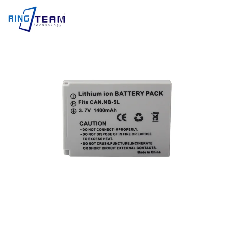 

3.7V NB-5L NB-5L Battery For Canon IXUS 8001S 8501S 8601S 8701S 901S 9101S