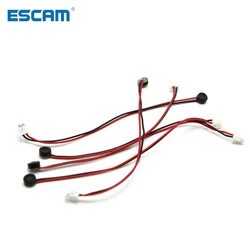 ESCAM Mini Mic Sound Monitor Audio Pickup Device High Sensitive Tiny Microphone for CCTV Security Camera CCTV Microphone