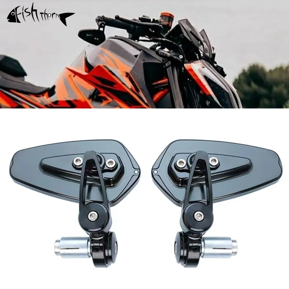 FOR KTM 1290 Super DuKe R 1290 Super DuKe RR 2013-2023 Motorcycle Universial Handlebar End Rearview Mirror