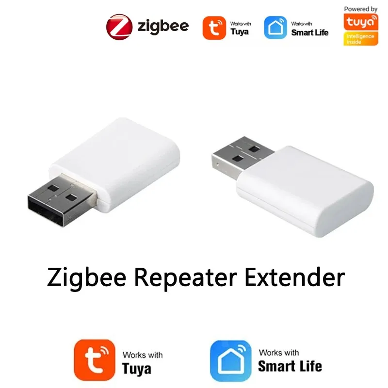 Signal Repeater USB Signal Amplifier ZigBee 3.0 Tuya  Extender for Smart Life ZigBee 2MQTT Gateway Smart Home Devices Automation