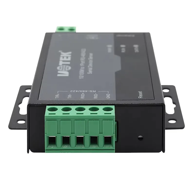 10/100M TCP/IP to RS-485 RS422 Serial Device Server with 4KV ESD protection Support MCP VCOM UT-6801BMT