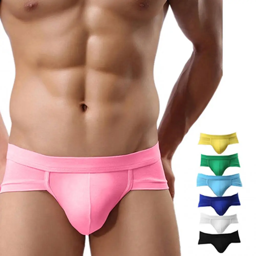 Men Briefs Sexy Trunks Underwear Shorts Bulge Pouch Soft Underpants