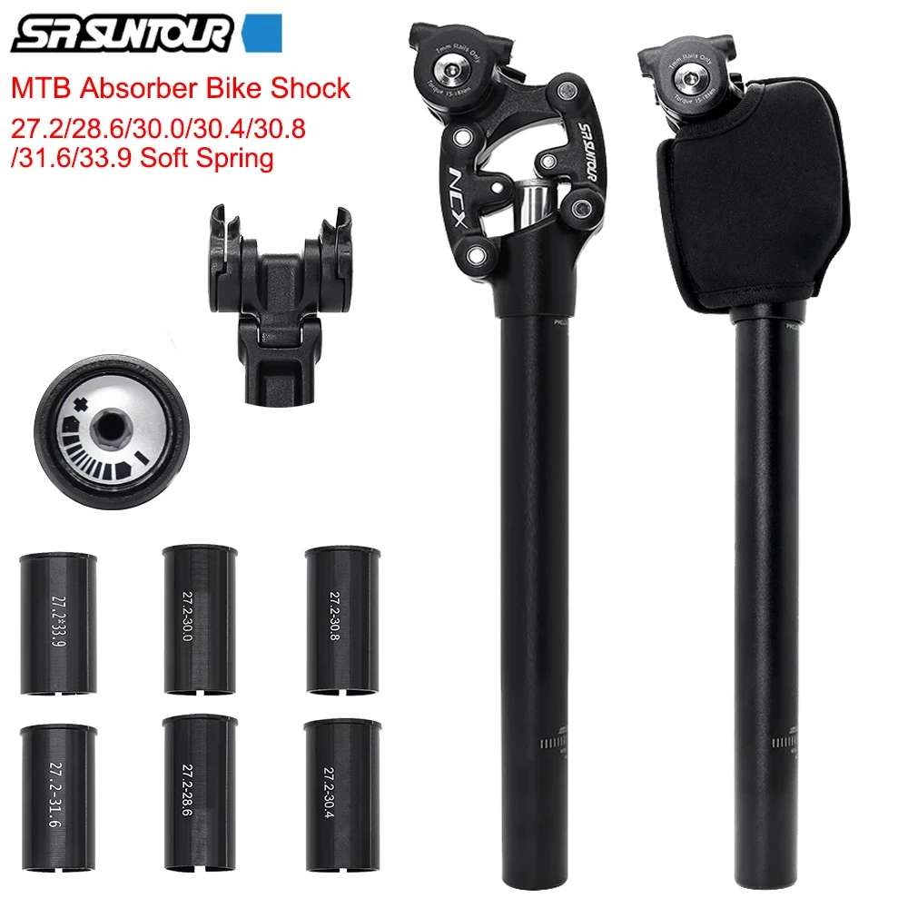 

NCX Cycling Bike Seat Sterm for MTB Bicycle 27.2 28.6 30.0 30.4 30.8 31.6mm Bicycle Shock Absorber Seatpost Bike Seat Tube