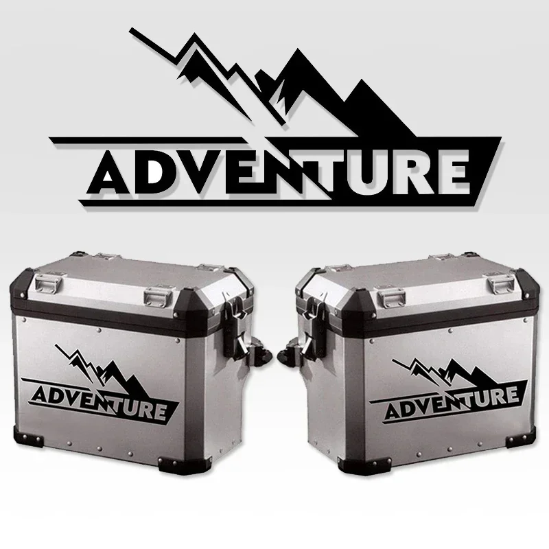 Adventure Car Stickers For Motor Body Decor Motorcycle Mountain Top Box Decal Vinyl Sticker 16cmm*13.5cm