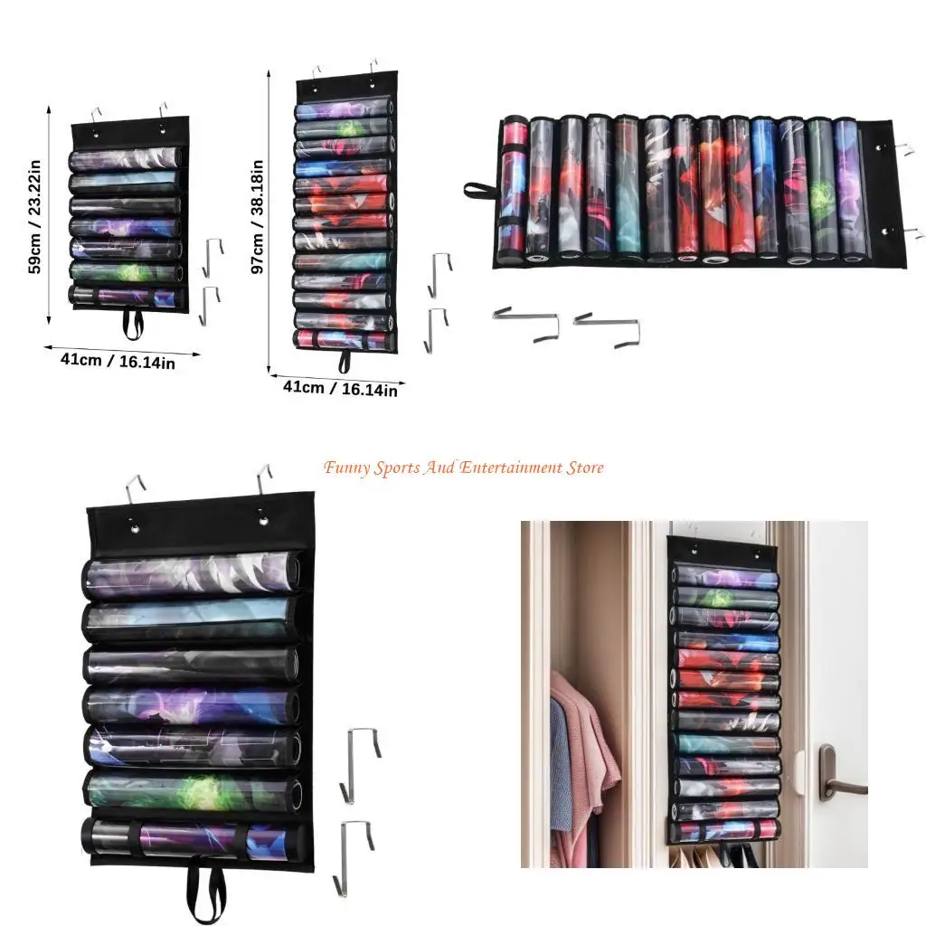 

C4DE Space Saving Hanging Organizers for Tabletop Gaming Waterproofed Storage Solution Card Dices