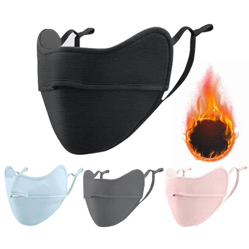 Wintermaske für Damen, Skimaske, Thermo-Halbgesichtsabdeckung, winddicht, Snowboard, Radfahren, UV-Schutz, Sport, Skifahren, Reiten
