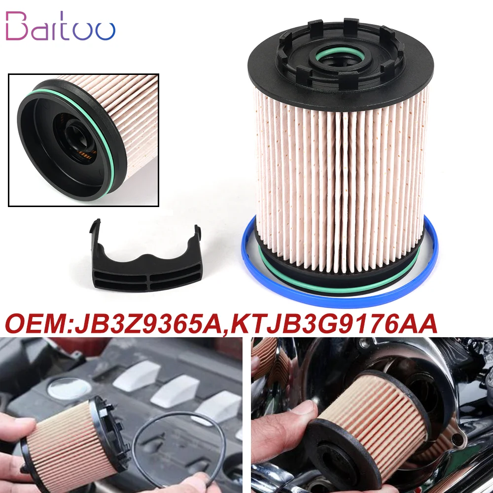 New Arrived JB3Z9365A Fuel Filter For 2018-2020 Ford Ranger Raptor 2.0L Bi-Turbo KTJB3G9176AA Oil Filter  Element OFI092