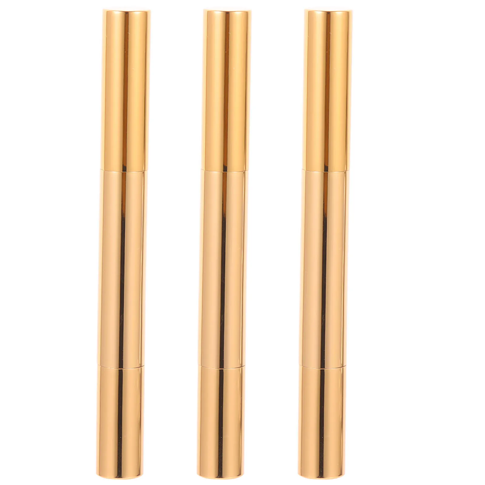 3 قطعة قلم فارغ ملتوي مانيكير توريد مستحضرات التجميل السوائل الحاويات فرشاة القلم المحمولة السفر ماكياج التبعي