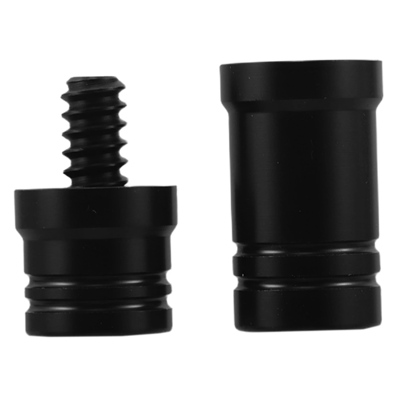 

1 set 1 Set 3/8X10 Black Plastic Threaded Caps For Pool Stick Protectors Precision Impact Resistant Universal Compatibility