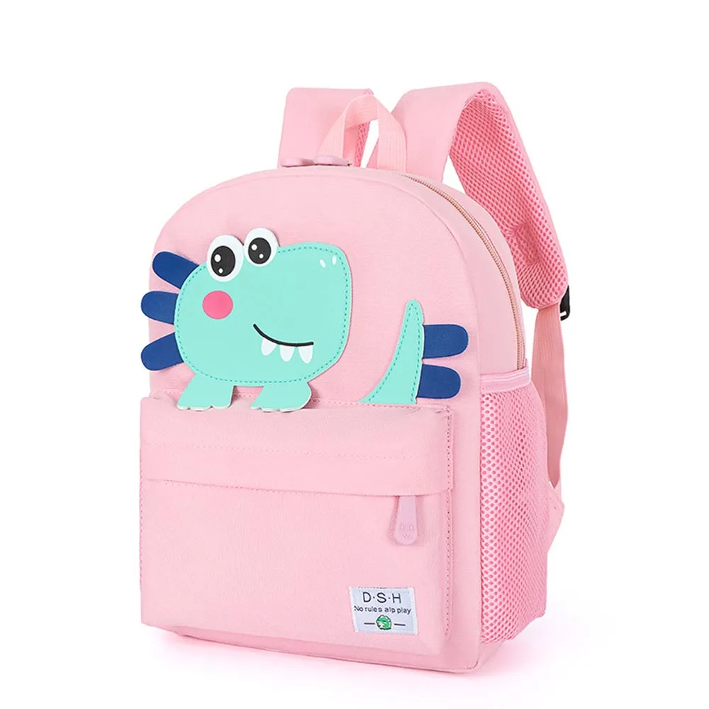 Sac à Dos Mignon en Forme de Petit Dinosaure avec Nom Personnalisé, Cartable d'Étudiant de Maternelle, Sacs-Cadeaux pour la Journée des Enfants