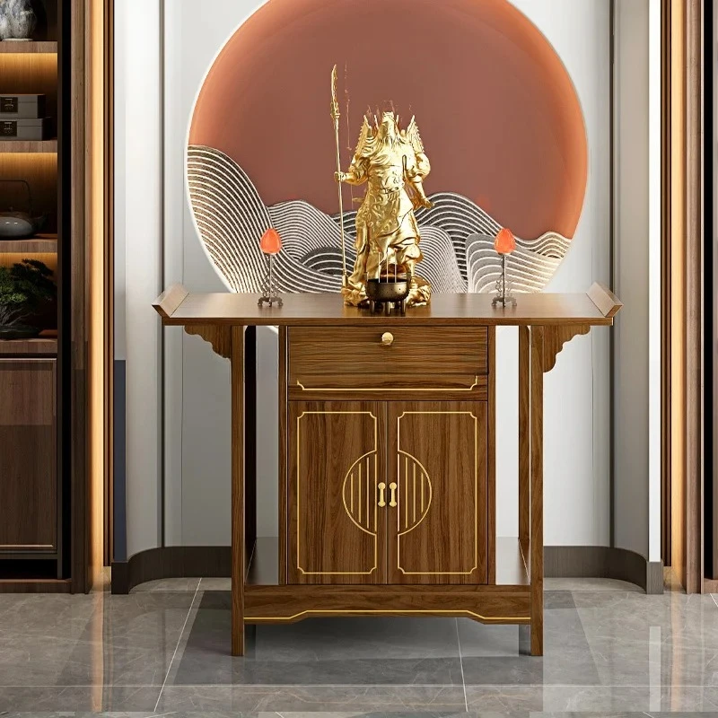 

HLZ бытовой простой современный чехол для благовоний, стол для предложений, буддийский нишевый шкаф, новый китайский стол для предложений