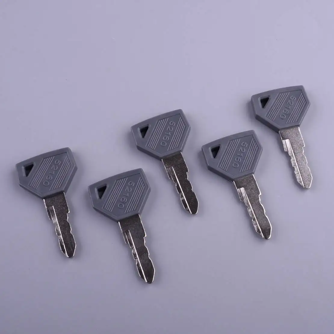 

194155-52160 198162-52150 198360-52160 5pcs Ignition Key Fit for Yanmar John Deere Excavator Grader Dozer Tractor