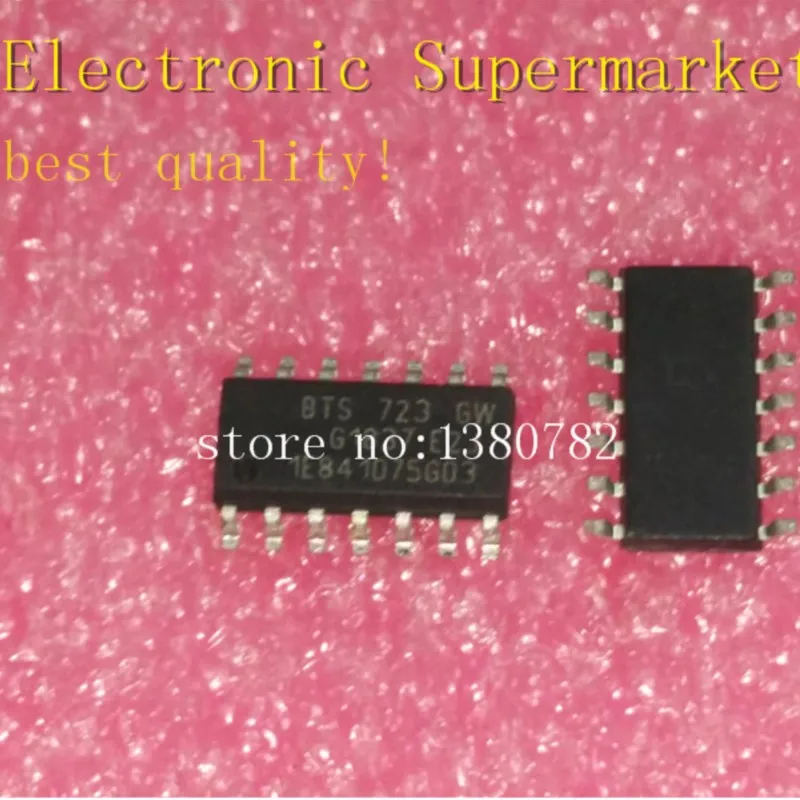 

Free Shipping 10pcs/lots BTS723GW BTS723 SOP-14 IC In stock!