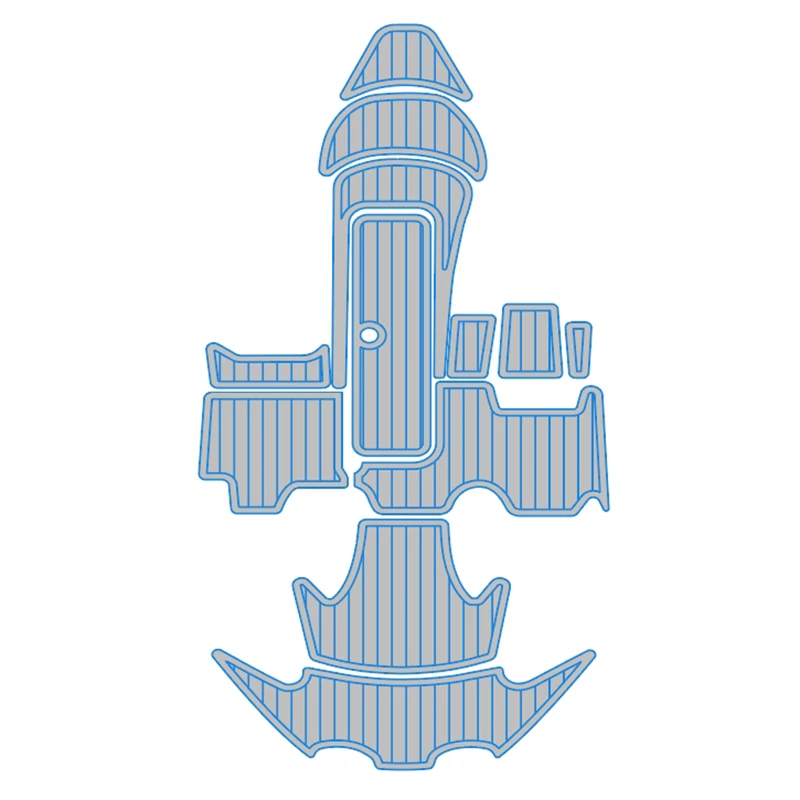 حصيرة تزيين قارب اليخوت لـ Seadoo Sportster 150 Speedster (2003-2012) EVA رغوة من خشب الساج الصناعي للأرضيات المضادة للانزلاق