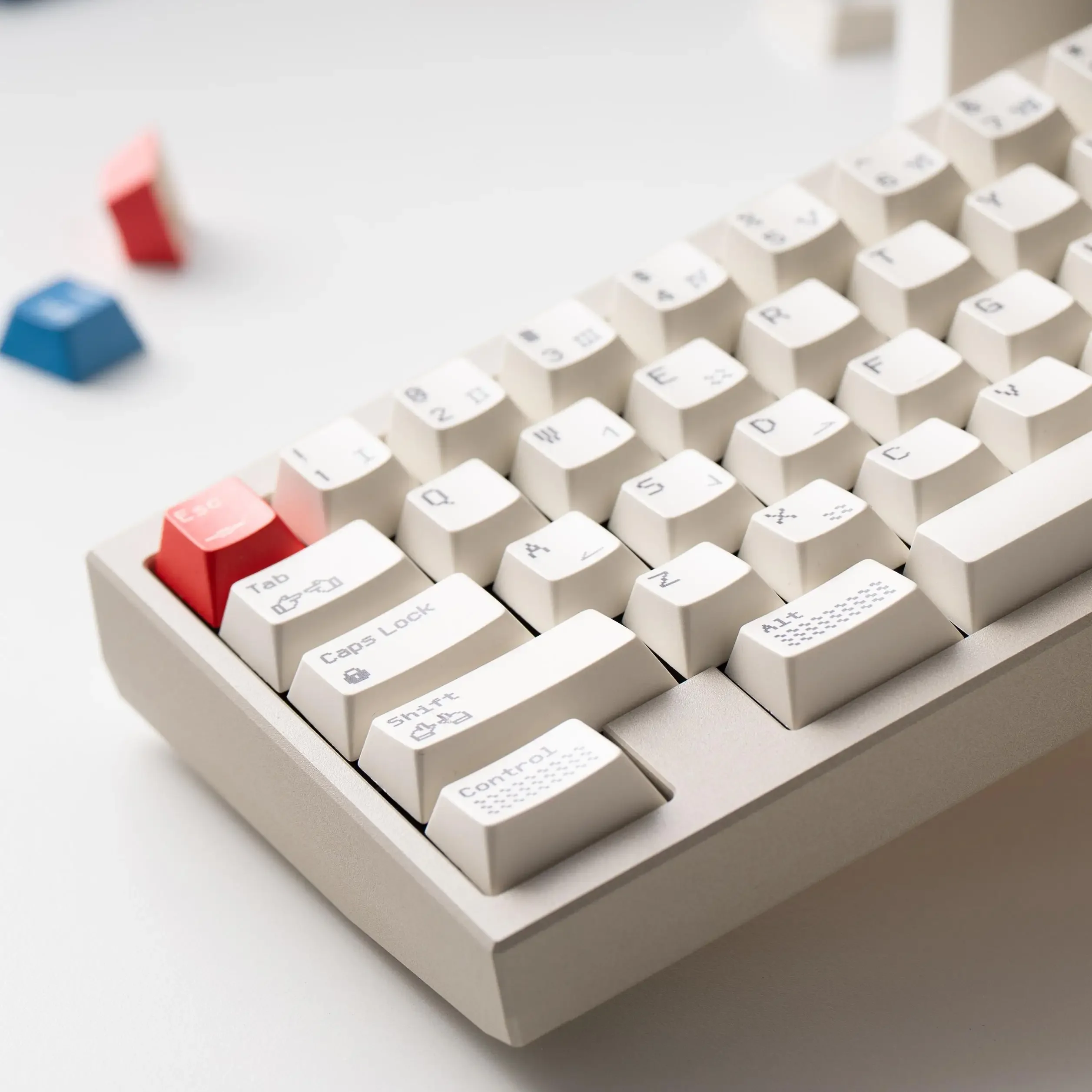 Pixel 06 Keycap evo80 Crush80 Rain 75 65  Original PBT Sublimation 