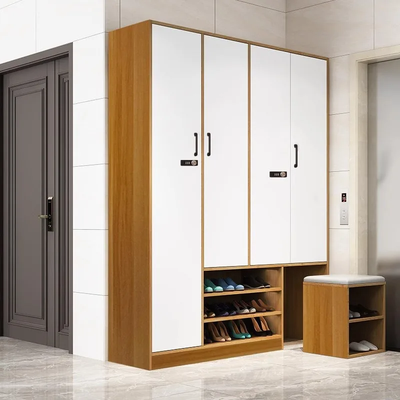 Schuhschrank für den Haushalt, Eingangsbereich, Flur mit Passwortschloss, Außenbereich, Aufzug, Eingang, integrierter Schuhschrank für Zuhause