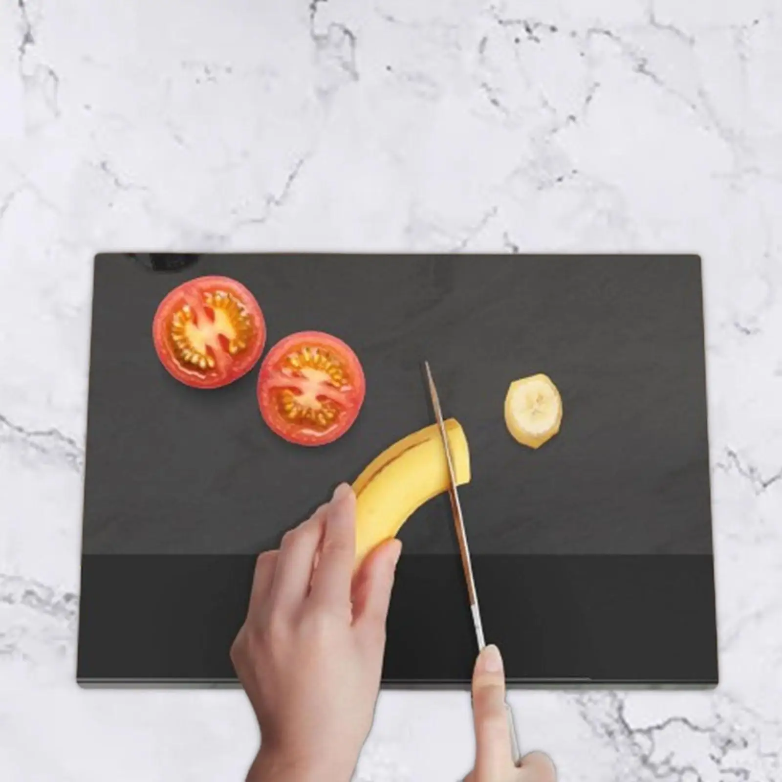 Chopping Board for Kitchen Pastry Board Large Anti Slip with Counter Lip Kitchen Decor Easy to Clean Fruit Vegetable Cutting Mat