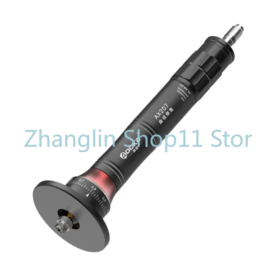 AX207 Mini Pneumatic Chamfering Machine 45 Degrees Metal Deburring Chamfer Tool Handheld Adjustable With Blades