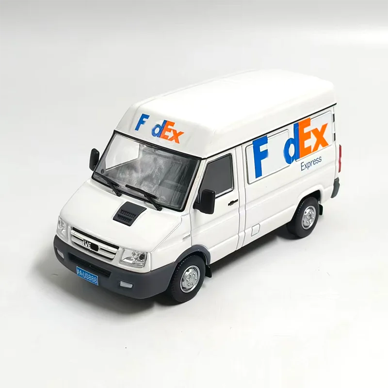 Diecast 1/43 Scale Express Delivery Van Alloy Car Model Classics Adult Souvenir Gift Static Display