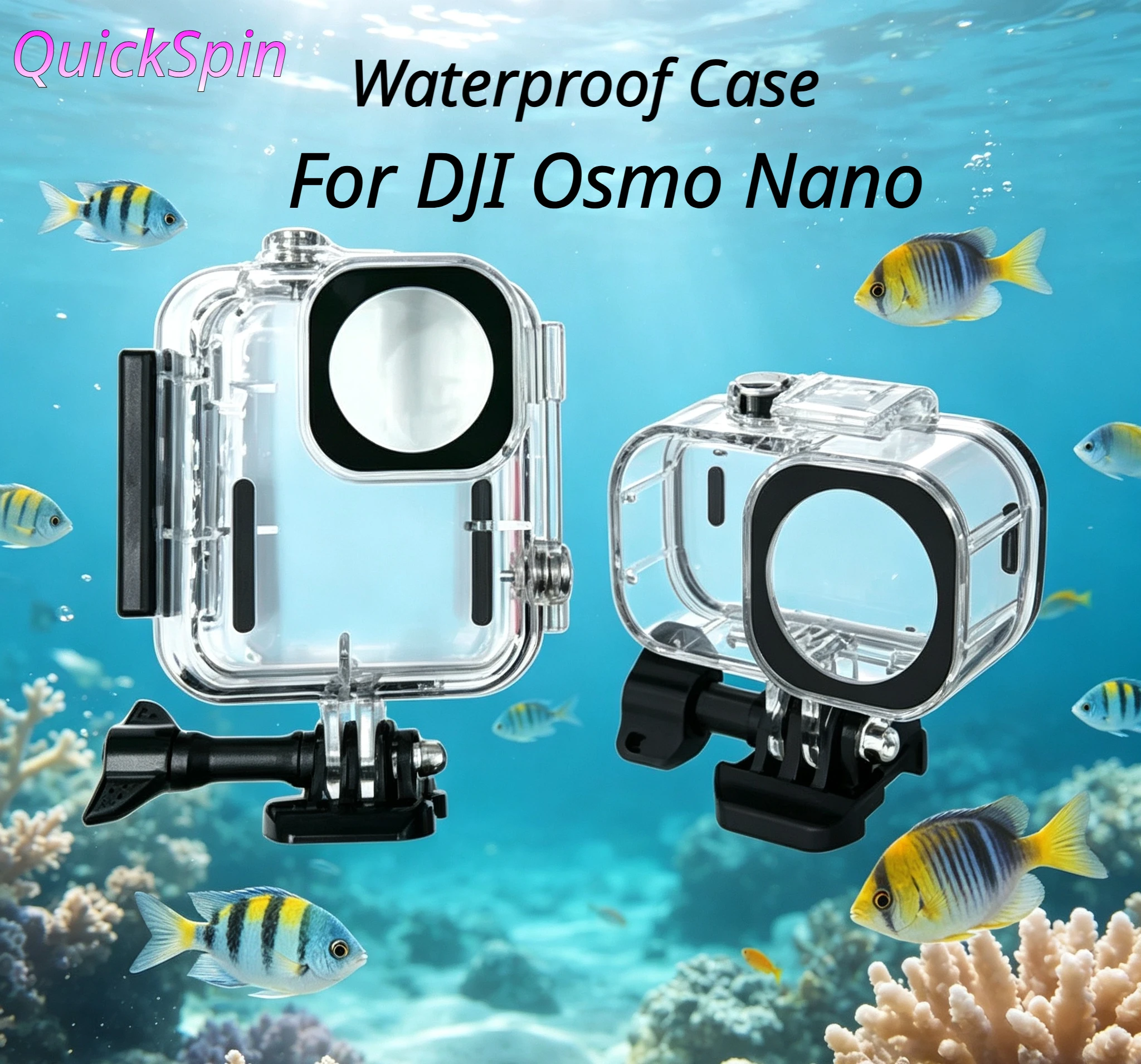

60M Waterproof Case for DJI Osmo Nano Protective Underwater Dive Housing Shell Diving Water Protective dive Case accessories