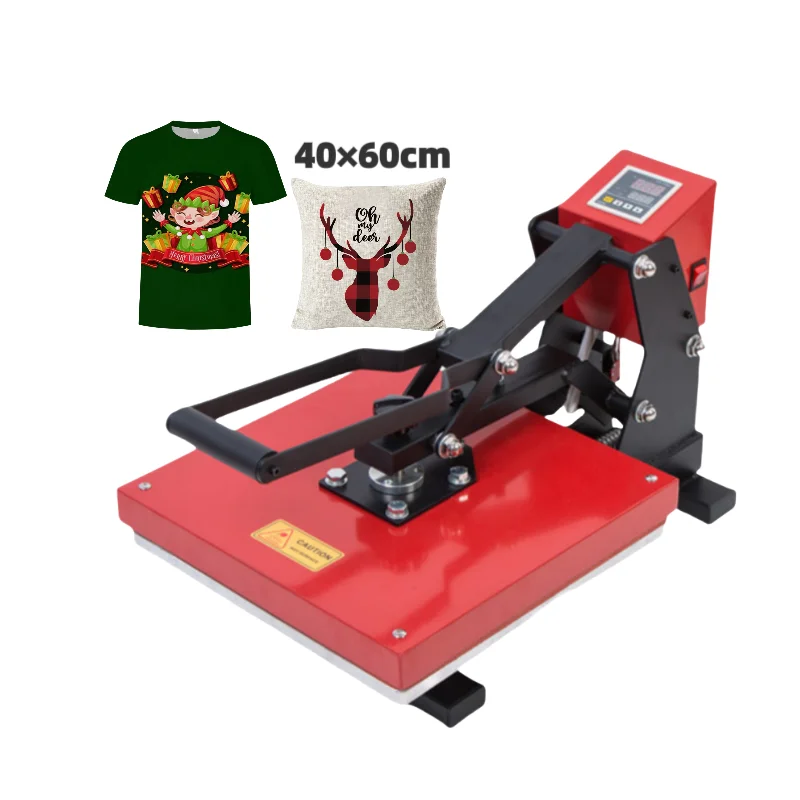 

Hot 40*60CM Manual Thermal Sublimation Flatbed Printer For Clothing Pillows Mouse Pads Heat Transfer Heat Press Machine