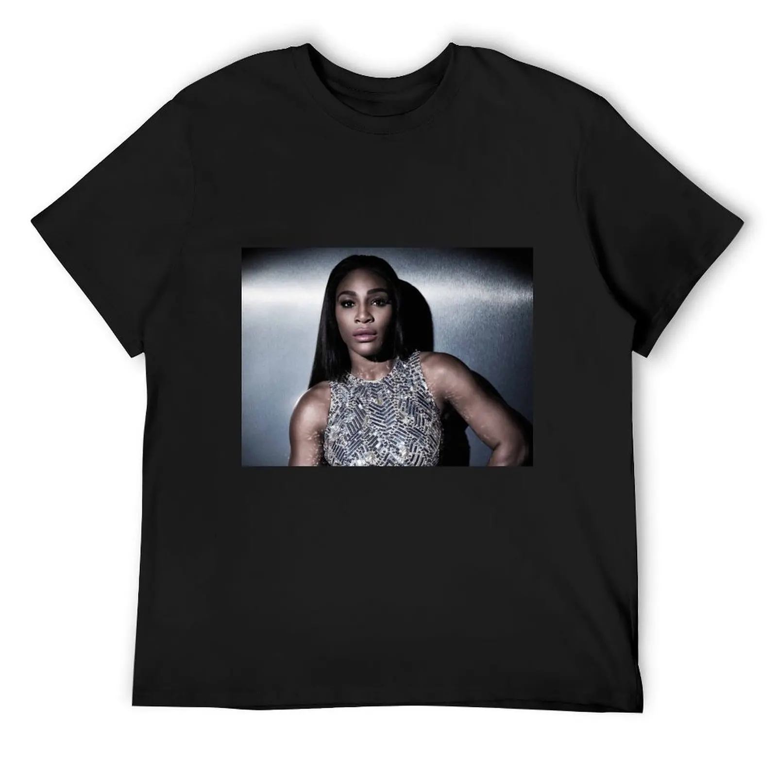 Serena Williams 6 T-Shirt sweat vintage graphic tee essential t shirt Men's t-shirts