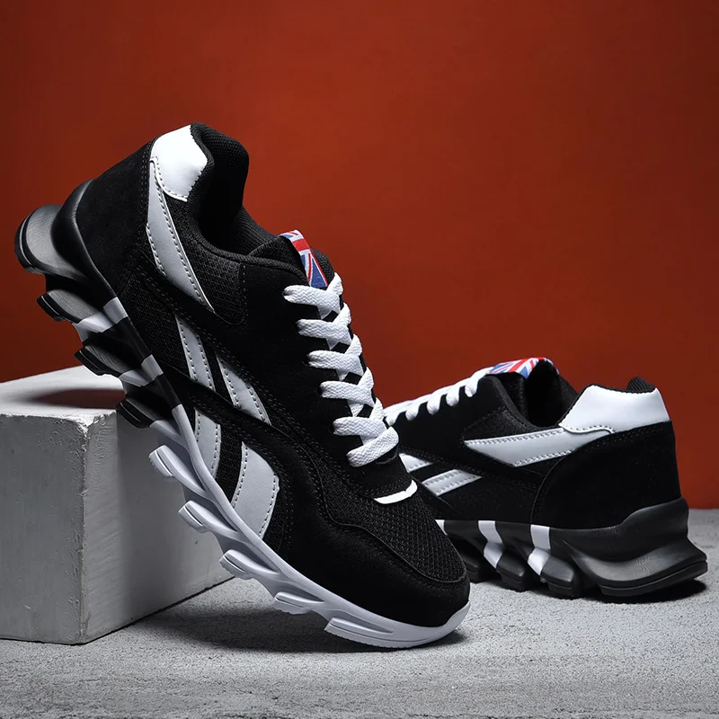 

Unisex Sports Shoes Shock-Absorbing Breathable Lightweight Thick Soled Training Outdoor Running Daily Wear Fitness for Men