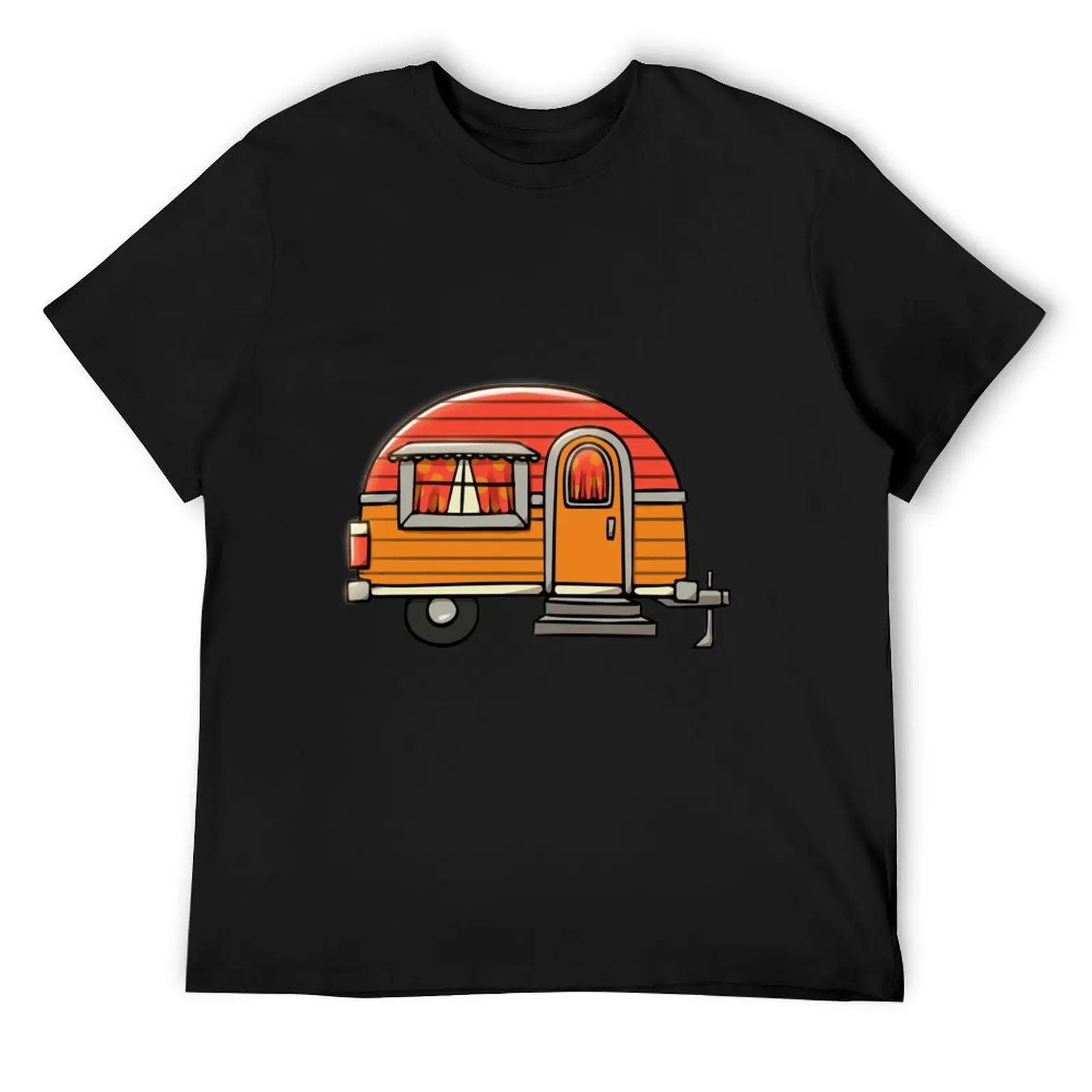 

Mini Trailer T-Shirt summer top boys animal print summer clothes sublime mens graphic t-shirts pack