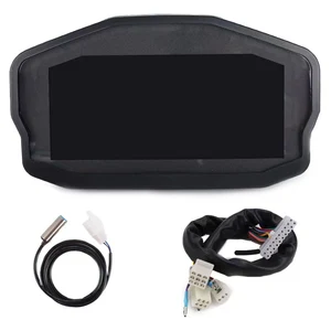 Instrumento Carburador de Injeção Elétrica, Universal, RPM, GPS, Velocímetro, Odômetro Digital, Multi-função, Instrumento de Viagem 6 principais vendas odômetro moto - №1