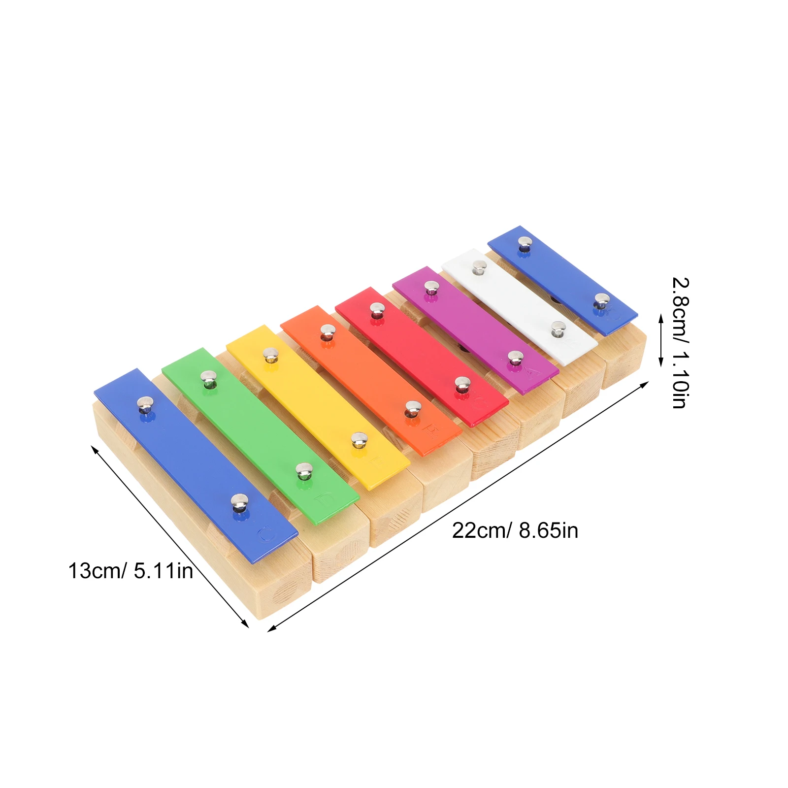 

Music Teaching Aids Eight-tone Bricks Instruments Musical Note Xylophone Gift Percussion Kit