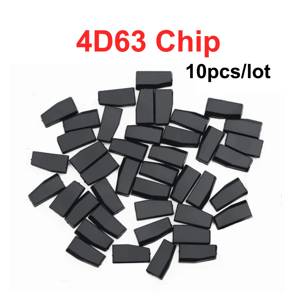 

10pcs/lot aftermarket 4D63 Chip ID4D63 Carbon Transponder Chip 40 Bit ID83 Chip for Ford for Mazda