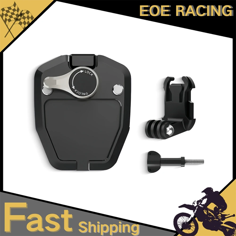 

Motorcycle Windshield Mount Clip Aluminum Alloy Action Camera Support Bracket For Gopro Hero Series DJI Osmo Insta360