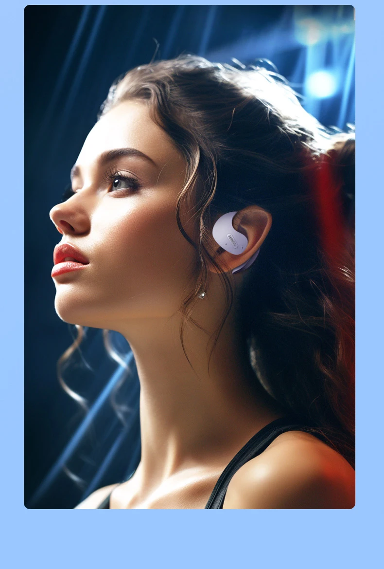 MINISO X15 PRO OWS Bluetooth-Headset 5.4 Bluetooth-Kopfhörer, Knopfsteuerung, Geräuschunterdrückung, Ohr-Hängekopfhörer mit Mikrofon – Detail 8