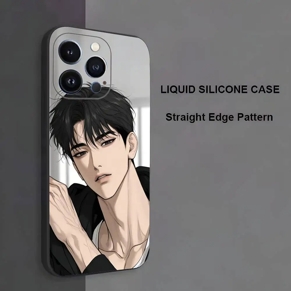 Etui na telefon Joo J-Jaekyungs Jinx do iPhone'a 17, 16, 15, 14, 13, 12, 11, Pro Max, XS, X, XR, SE, Mini, 8, 7, miękki silikonowy czarny pokrowiec