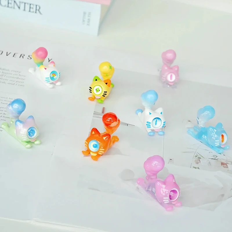 الأصلي داوني المزحة بارك سلسلة صندوق أعمى صغير العصرية لطيف دمية المرآب عدة سطح المكتب حلية جمع لعبة فتاة هدية عيد ميلاد