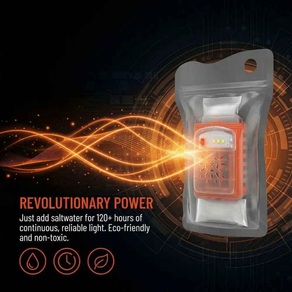 

Новая лампа на соленой воде с 3 светодиодами, без батареек, срок службы 120 часов, аварийное освещение, долговечная, портативная конструкция, светодиодный светильник для использования на улице