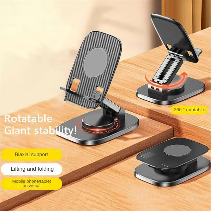 Mobile Phone Bracket Abs Plastic Thick Non-slip Silicone Portable Desktop Metal Phablet Stand Desktop Stand Lazy Stand Etc