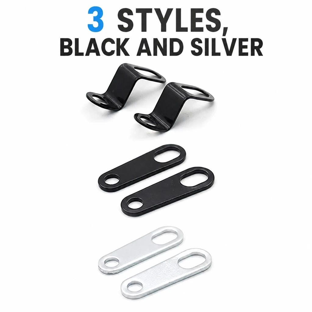 2Pcs Universal Motorcycle Turn Signal Bracket Metal Rear Light Mount Holder For Harley Cafe Racer Modification Accessories