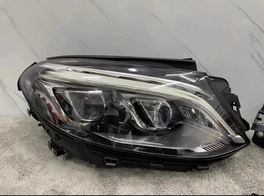 Fit For 2015-2019 Mercedes-Benz GLE W166 Headlight  Assembly Auto Lighting System GLE320 350 400 450AMG Original Headlamp