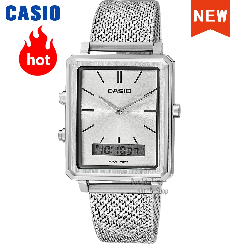 Casio watch for men top brand luxury set Waterproof Small Square Watch Vintage Niche Quartz Watches reloj mujer New for 2023