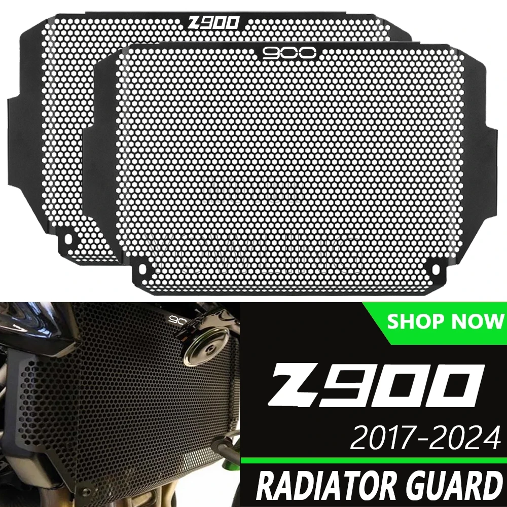 

Motorcycle Accessories Radiator Grille Guard Cover Protector FOR KAWASAKI Z900 Z 900 SE 2018 2019 2020 2021 2022 2023 2024 2025