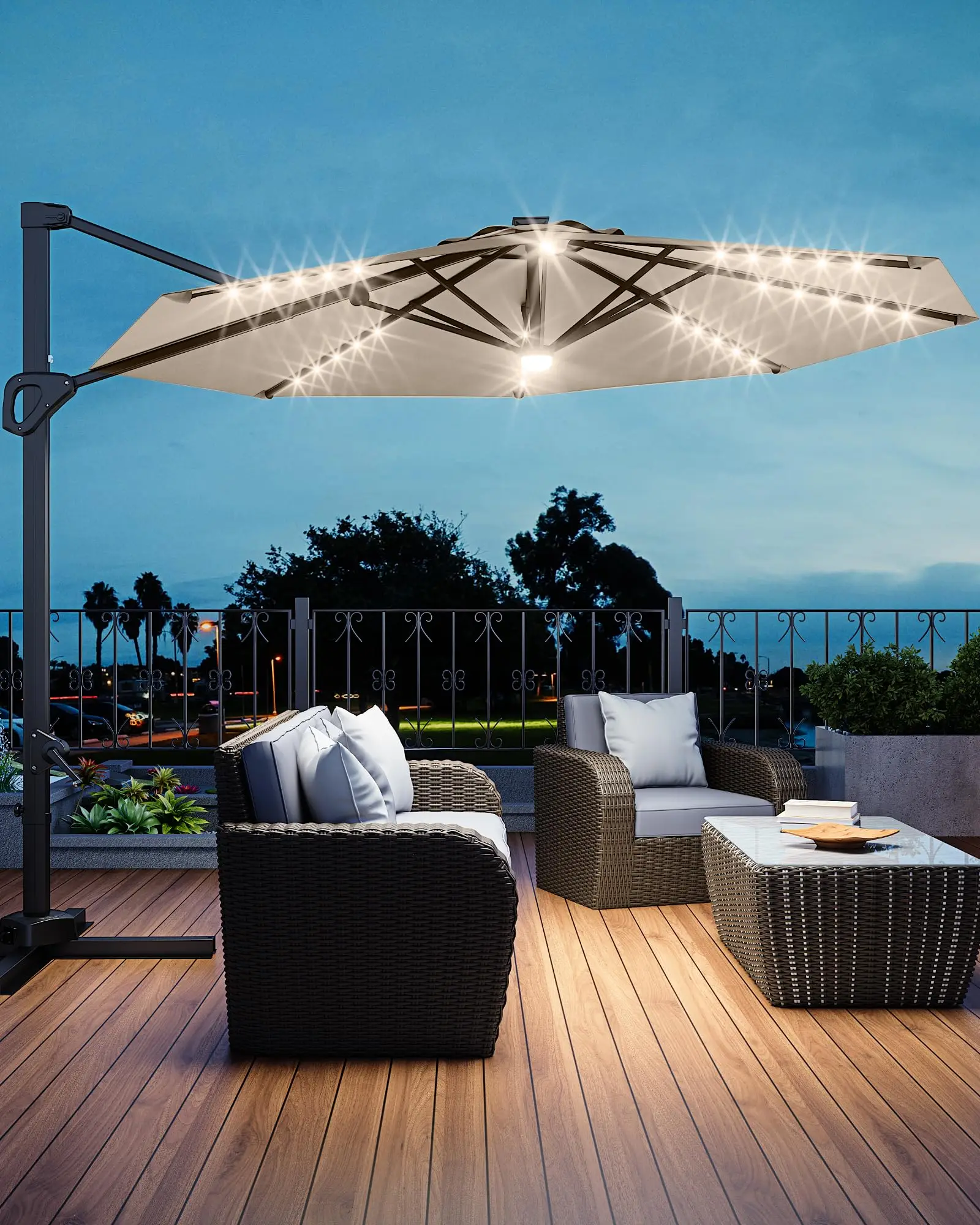 #8 Cantilever Garden Umbrellas Comparison Guide