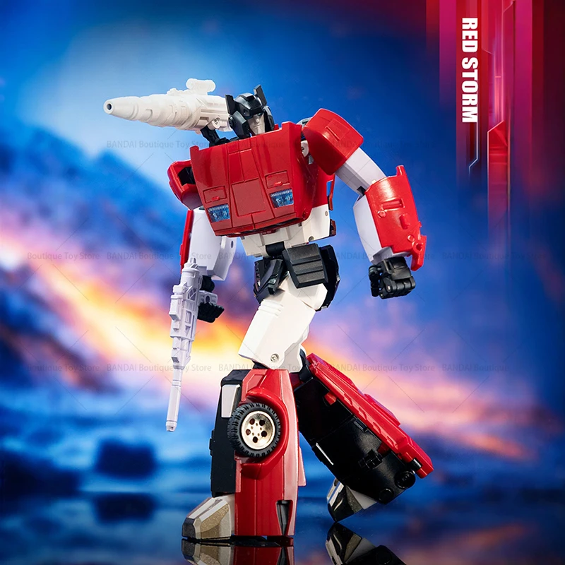 Recently Launched DX9 Toys D21 Sidearm Red Storm Alert G1 Animation Series MP Scale Deformation Toy Model