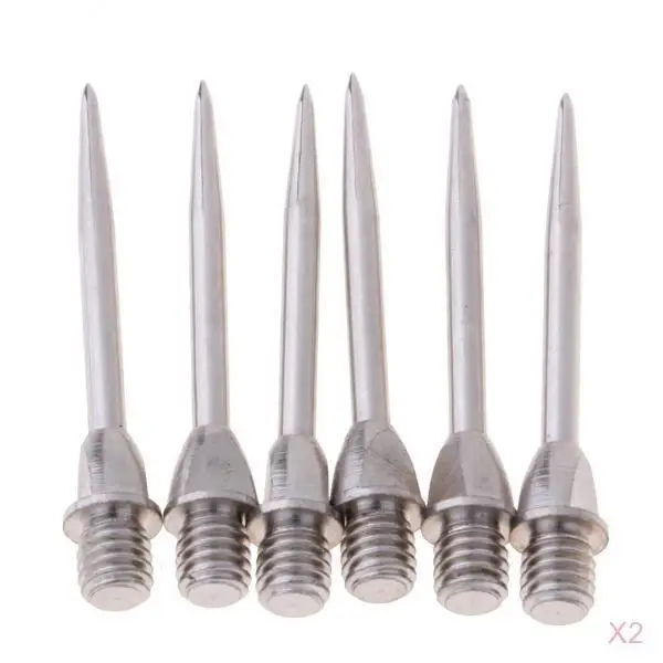 

Darts Steel Tip Conversion Point Iron Spare Professional Darts Metal Pointed Tips for Electronic Dartboard Play