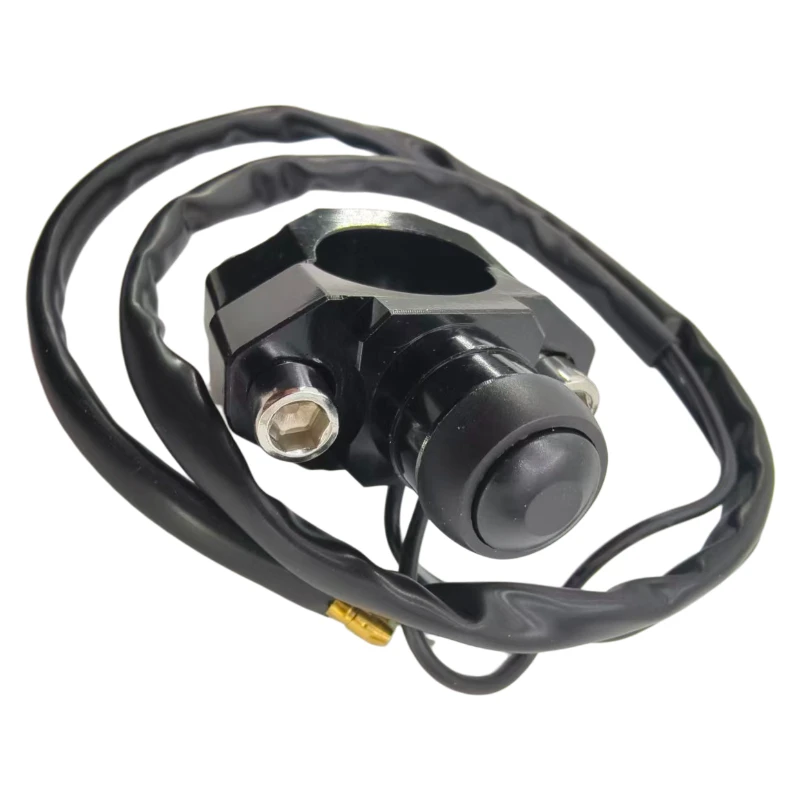 CNC Motorcycle Universal Stop Start Kill Switch Button With Rotating Bar Clamp For  HONDA YZF WRF CRF EXC XCF 125 250Hot
